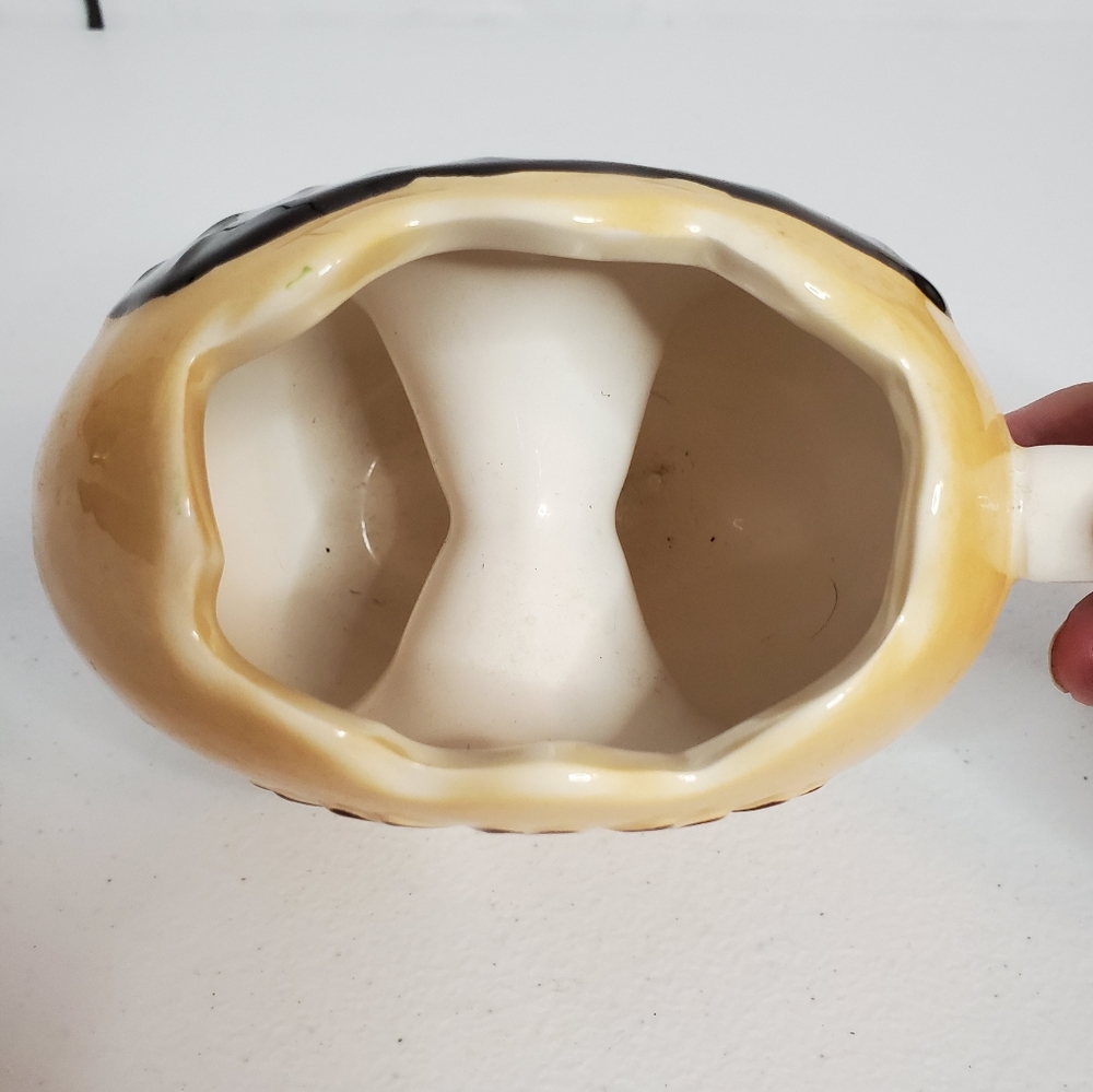 *SOLD* Big Mouth Ceramic Donut Shaped Coffee Novelty Mug - Picture 7 of 11